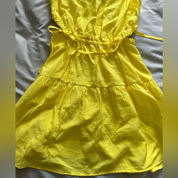 NWT Gap Yellow Sleeveless Dress - Picture 6 of 8